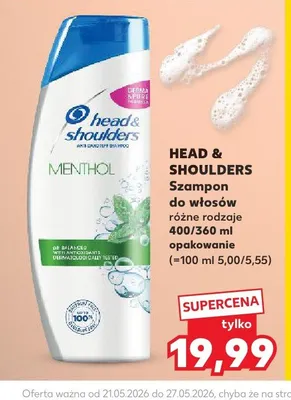 Szampon do włosów Schauma clean & fresh promocja w Kaufland