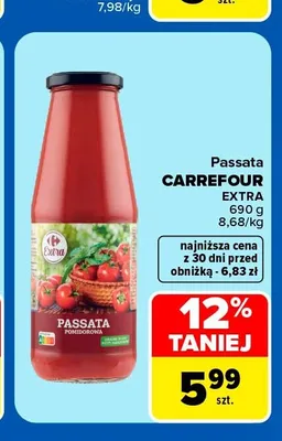 Passata Carrefour Extra promocja w Carrefour Market