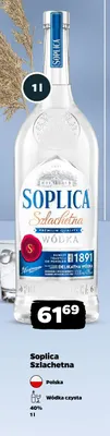 Wódka czysta Soplica Szlachetna promocja w Netto