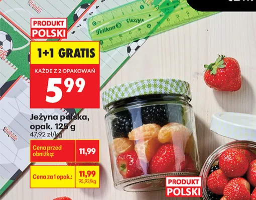 Jeżyny polskie promocja w Biedronka