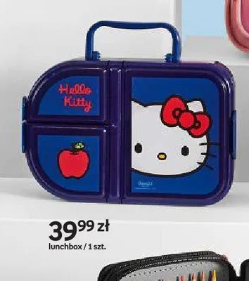 Lunchbox Hello Kitty niebieski promocja w Empik