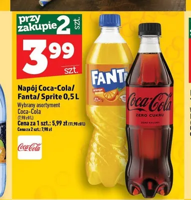Napój Fanta Orange promocja w TOPAZ