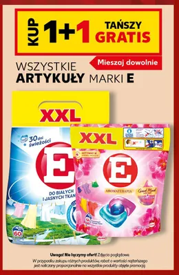 Artykuły marki E promocja w Kaufland