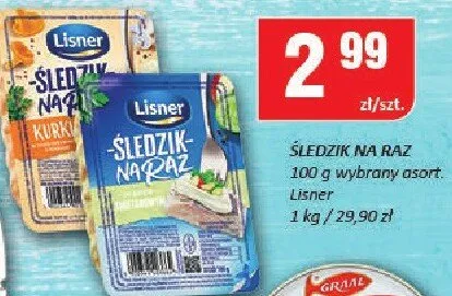 Śledzie na raz promocja w Chorten
