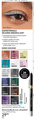 Żelowa kredka do oczu 24 godziny AVON Cobalt promocja w AVON