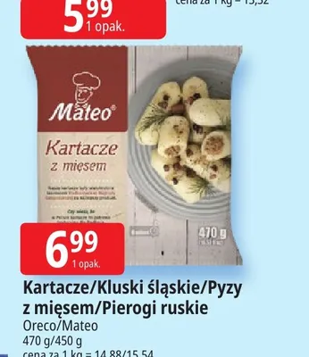 Kluski śląskie Mateo promocja w Leclerc