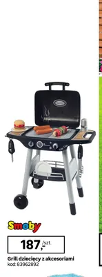 Grill dziecięcy z akcesoriami Smoby promocja w Leroy Merlin