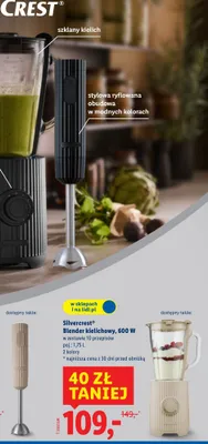 Blender kielichowy 600 W promocja w Lidl