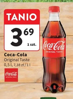 Napój gazowany Coca-Cola Original Taste promocja w Intermarche