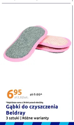Gąbki do czyszczenia Beldray promocja w Action