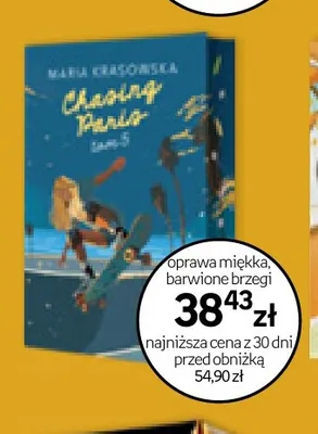 Książka Chasing Paris tom 5 Maria Krasowska promocja w Empik