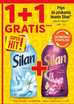 Płyn do płukania tkanin Silan Aromatherapy Magic Magnolia promocja w POLOmarket