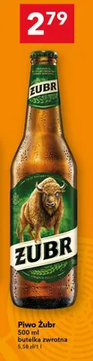 Piwo Żubr promocja w LEWIATAN