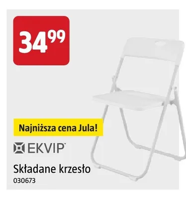 Składane krzesło Ekvip promocja w Jula