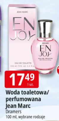 Woda toaletowa/perfumowana damska Jean Marc Enjoy Dramers promocja w Leclerc