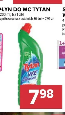 Płyn do WC Tytan promocja w Stokrotka
