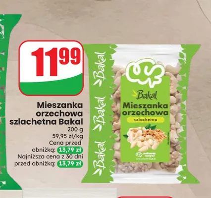 Mieszanka orzechowa szlachetna Bakal promocja w Dino