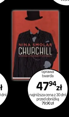 Książka Churchill Nina Smolar promocja w Empik
