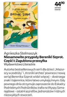 Książka Niesamowite przygody Bereniki Szprot promocja w Empik