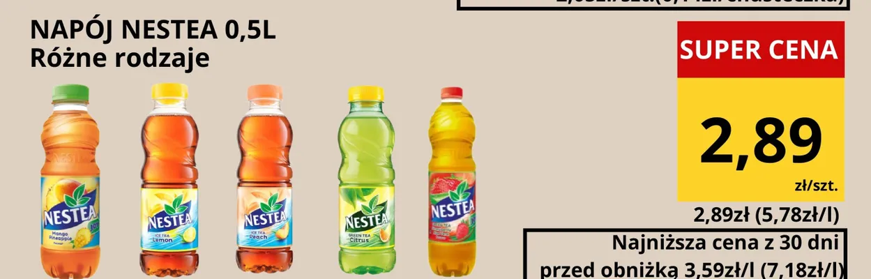 Napój izotoniczny mango & orange Gym water lite promocja w Supeco