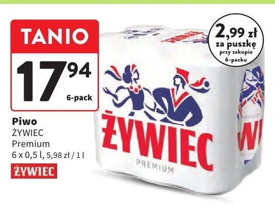 Piwo Premium promocja w Intermarche