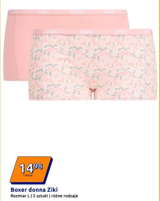 Bokserki damskie rozm. L, 2-pak promocja w Action