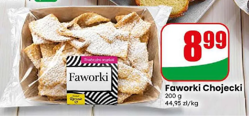 Faworki Chojecki promocja w Dino