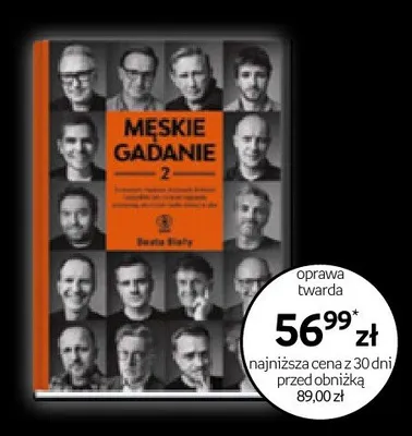 Książka Męskie gadanie 2 Beata Biały oprawa twarda promocja w Empik