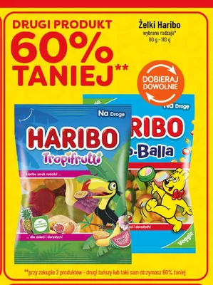 Żelki Haribo Balla-Balla promocja w POLOmarket