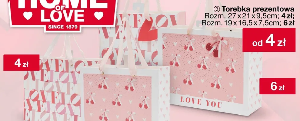 Torebka prezentowa promocja w Woolworth