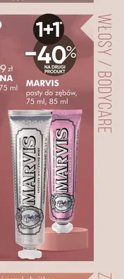 Pasta do zębów Sensitive Gums Gentle Mint Marvis promocja w Super-Pharm