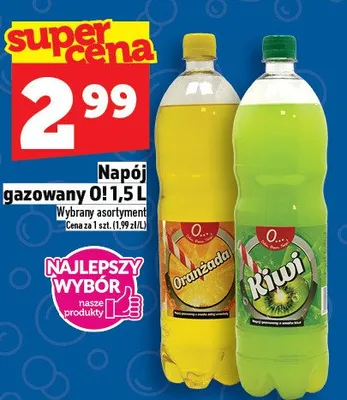 Napój gazowany kiwi promocja w TOPAZ