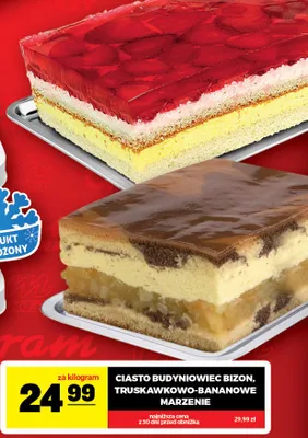 Ciasto Budyniowiec Bizon promocja w Gram Market