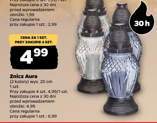 Znicz Aura promocja w Netto