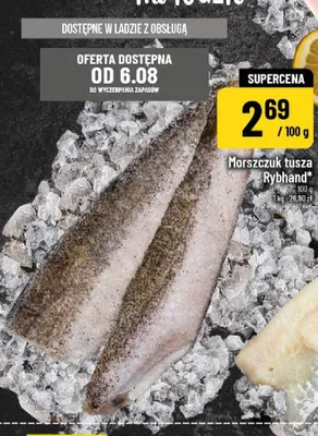 Morszczuk tusza Rybhand promocja w POLOmarket