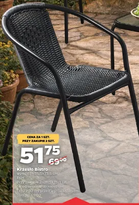 Krzesło Bistro promocja w Netto