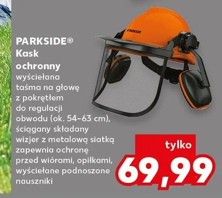 Kask ochronny promocja w Kaufland