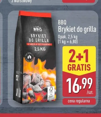 Brykiet do grilla BBQ promocja w Aldi