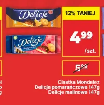 Ciastka Delicje pomarańczowe promocja w API Market