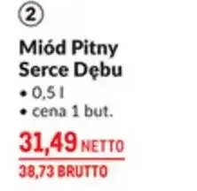 Miód Pitny Serce Dębu promocja w Makro