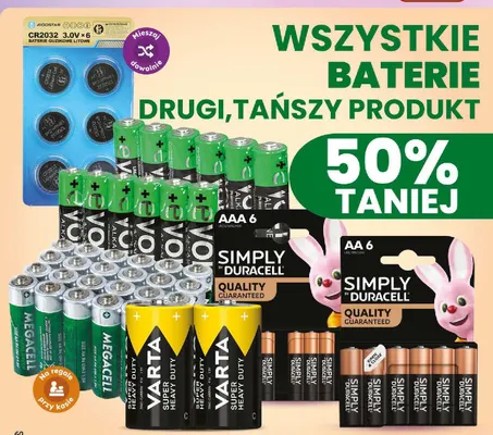 Baterie alkaliczne eVO promocja w Dino