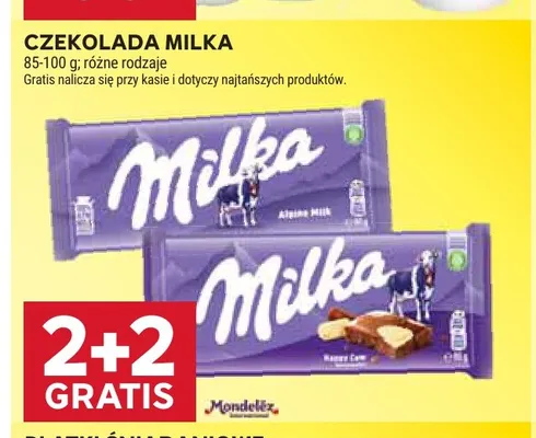 Czekolada Milka Happy Cow promocja w Stokrotka