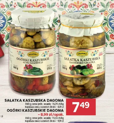 Sałatka kaszubska Dagoma promocja w Stokrotka