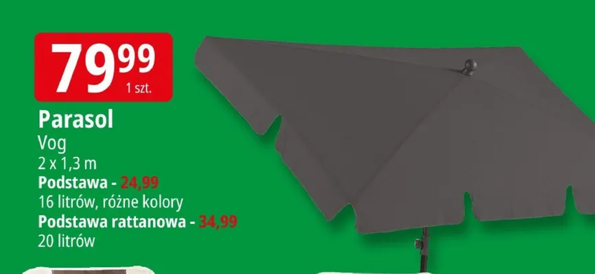 Parasol promocja w Leclerc