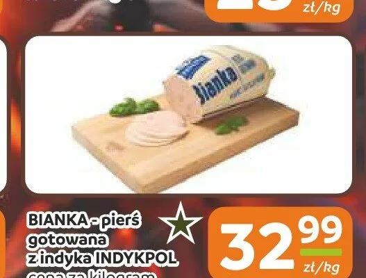 Pierś gotowana z indyka BIANKA INDYKPOL promocja w Społem Częstochowa