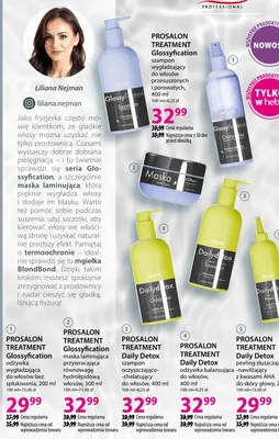 Szampon PROSALON TREATMENT Daily Detox oczyszczająco-chelatujący do włosów 400ml promocja w Hebe
