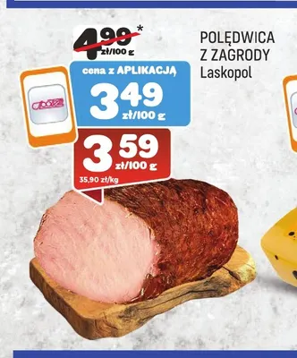 Polędwica z zagrody Laskopol promocja w Społem Praga