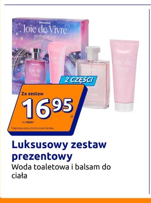 Luksusowy zestaw prezentowy woda toaletowa i balsam do ciała Joie de Vivre promocja w Action