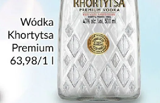 Wódka Khortytsa Premium promocja w Prim Market