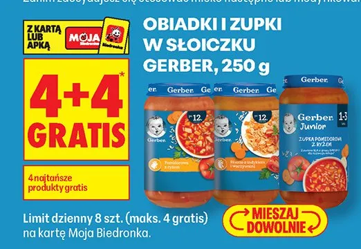 Zupka Gerber Pomidorowa z ryżem promocja w Biedronka